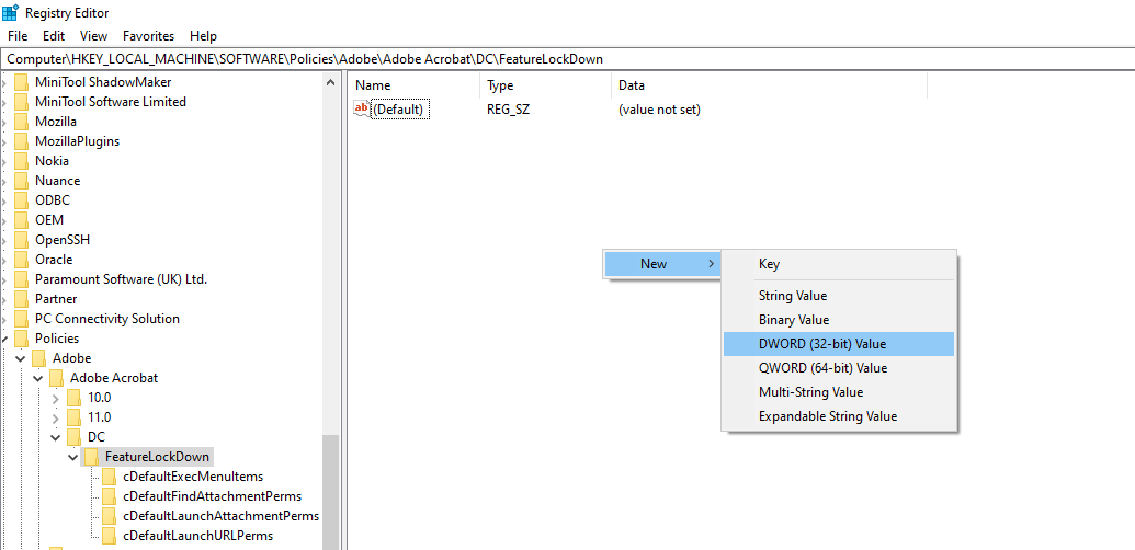 Creating-A-DWPRD-Value-File-In-Registry-Editor